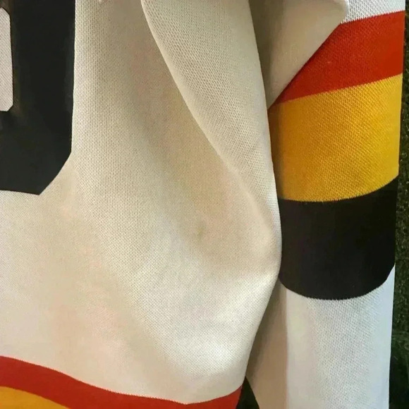 Vintage NHL 1989-90 Vancouver Canucks 20th Anniversary Trevor Linden Jersey - Picture 12 of 12